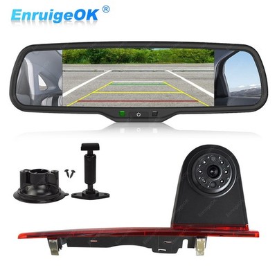 Rückfahrkamera Transporter 6.86'' Monitor Ford Transit Custom Bremsleuchte 12-15