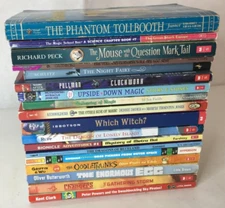 Lot of 18 Kids Chapter Books Variety - Genre : Fantasy Sci-Fi Magic Fiction