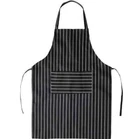 5x Black and WHITE STRIPES Chef Apron Kitchen Cooking Catering Butcher
