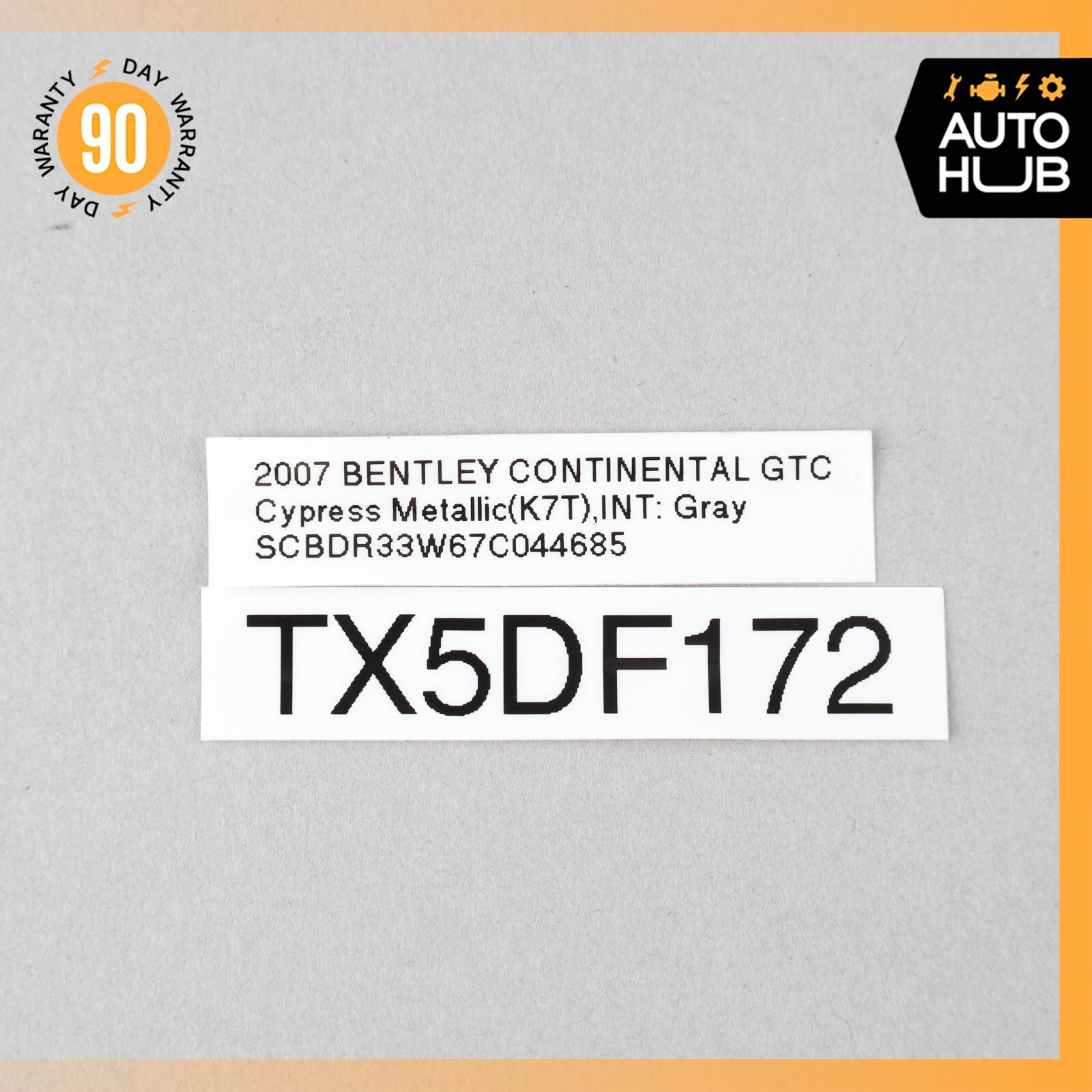Bentley Continental GTC GT Front or Rear Door Sound Speaker OEM