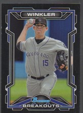 DANIEL WINKLER 2013 BOWMAN DRAFT BREAKOUTS CARD #BSB-DW