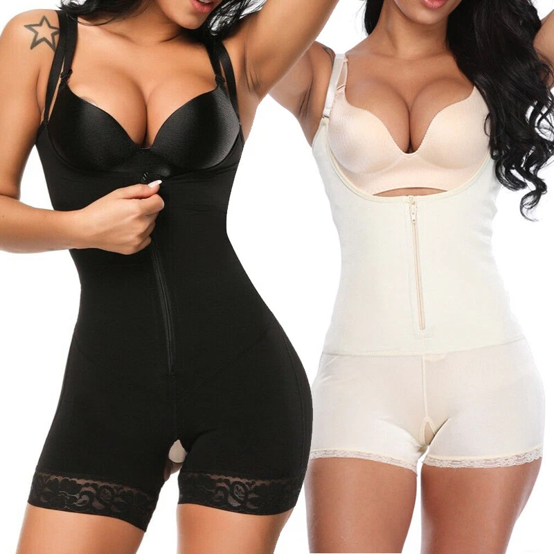 High Compression Bodysuit Shapewear Post Surgery Shaper Tummy Control  Garments