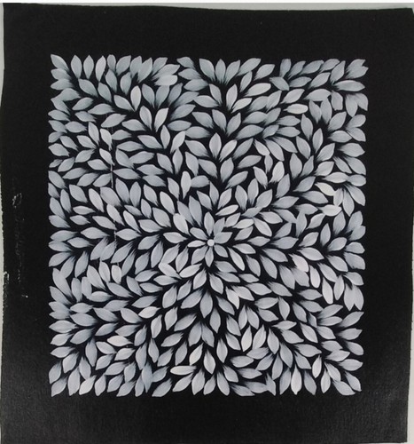 NEW " Bush Medicine Dreaming" by Aboriginal artist SONIA DANIELS 41cm x 43.5cm