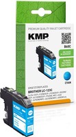 Kmp B60C Cyan Tintenpatrone Ersetzt Brother LC-123C