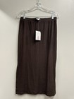 🤎NWT Small Lularoe Violet  Midi Skirt.  Chocolate Brown W/Side Slits 🤎 — photo 2