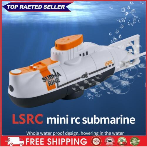 RC Submarine Ship Model 6CH Remote Control Diving Boat Electric Toy (White) - Picture 1 of 8