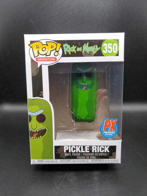 Funko Toys Pop Animation Pickle Rick & Morty PX 4in Figure #350 for sale online | eBay