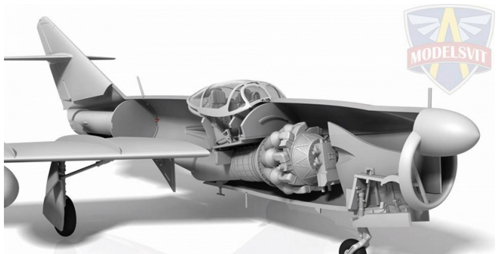 I-320 R3 Soviet experimental all-weather interceptor scale 1 ...