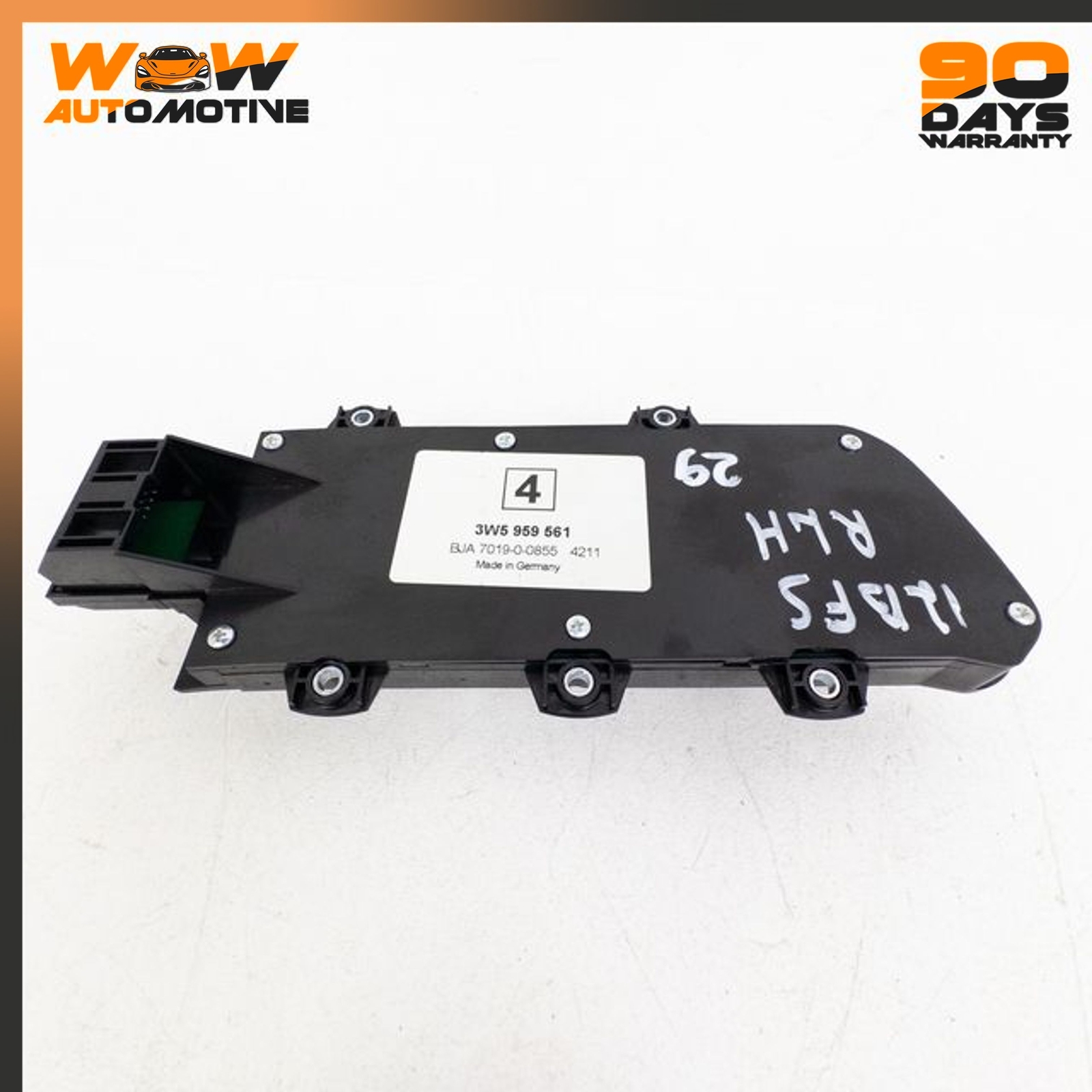 06-13 BENTLEY CONTINENTAL FLYING SPUR REAR LEFT SEAT CONTROL MEMORY SWITCH OEM