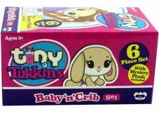 Tiny Tukkins Baby 'n' Crib Mystery Plush Pack
