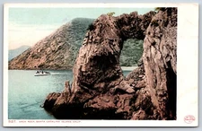 Postcard Arch Rock, Boat, Santa Catalina Island, California Unposted