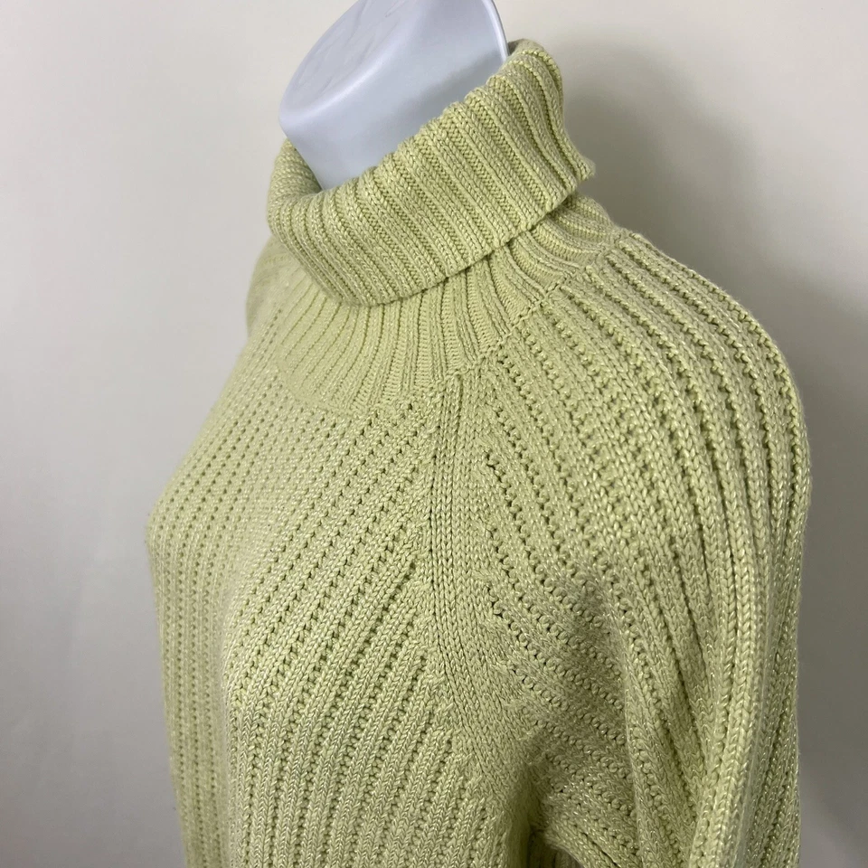 Suéter vintage Nine & Company by Nine West para mujer manga media larga cuello alto Foto 4 de 4