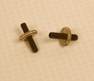Mandolin Bridge Thumbwheels Loar Gibson Specifications 5-40 thread nickel plated