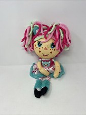 Flip Zee Girls Zoey Plush Doll 2-in-1 Reversible Soft Cuddly Fleece Hem Fraying