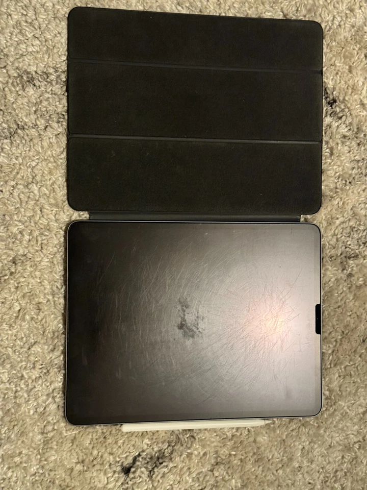 Apple iPad Pro 3. Gen 256GB, Wi-Fi, 12,9 Zoll - Space Grau + Pencil + Pencil, Foto 2 von 3