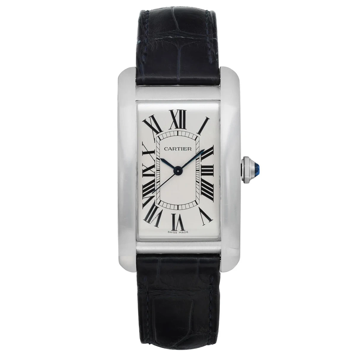 Cartier tank hotsell americaine steel