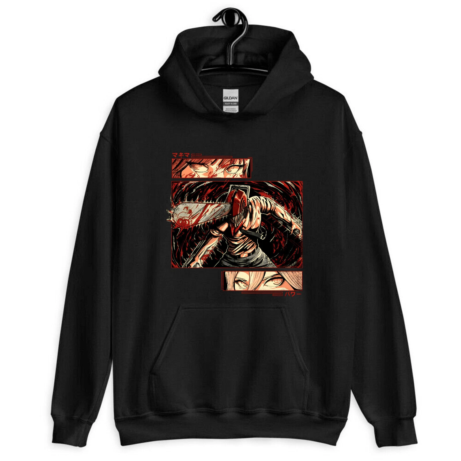 chainsaw man hoodie,anime,manga, denji and power,makima, pochita