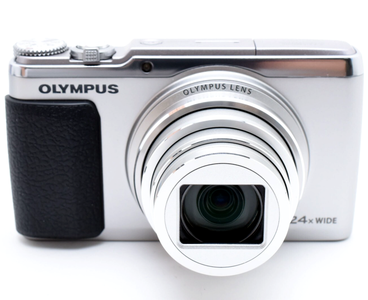 MINT In BOX] OLYMPUS STYLUS SH-50 Silver Compact Digital Camera