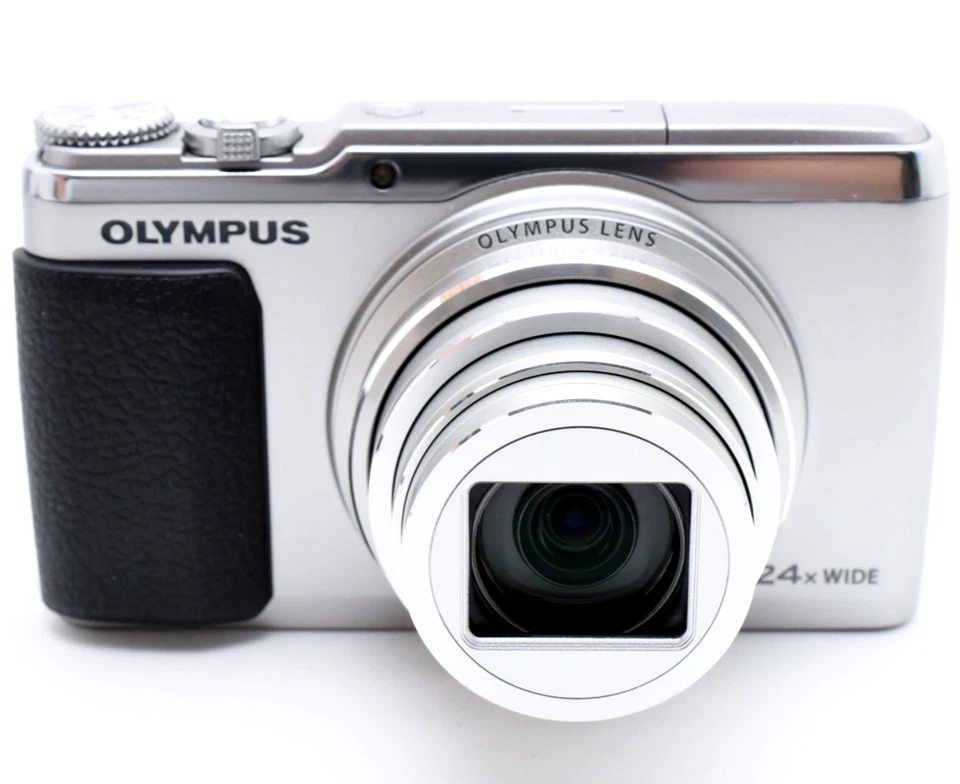 [MINT In BOX] OLYMPUS STYLUS SH-50 Silver Compact Digital Camera From JAPAN - Image 3 of 4