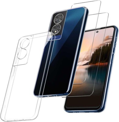 Für TCL 501 505 403 405 305 306 Se Klar Hülle Silikon Telefon &bildschirm Glas
