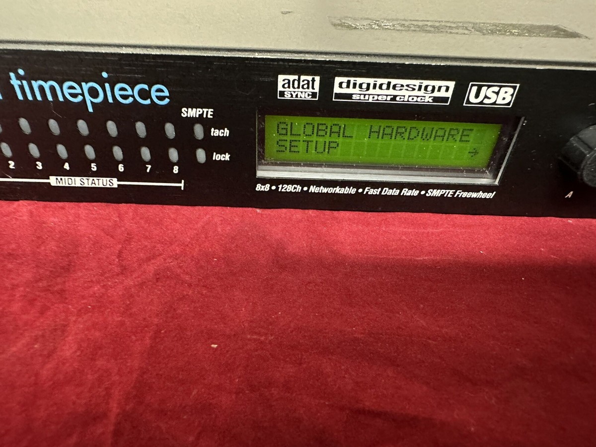 MOTU MIDI TimePiece MTP AV Interface Patchbay Synchronizer Locator