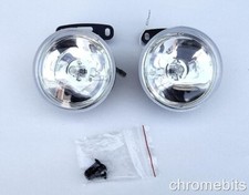 Fari Fendinebbia Rotondi Universali 12V Chiari 3.54" Per Suzuki Subaru