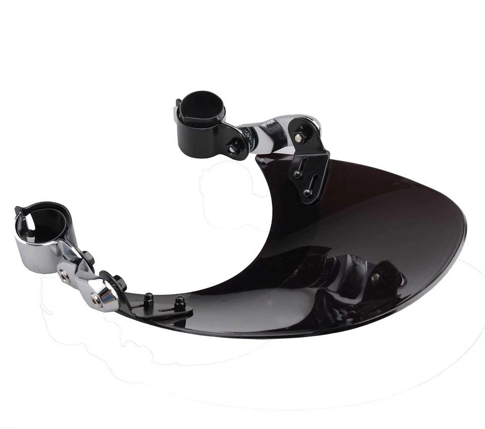 Parabrisas negro de EE. UU. para Yamaha VMAX 1200 VSTAR XVS1100 XVS650 XVS950 Foto 4 de 4