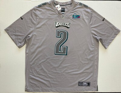 Nike Philadelphia Eagles Darius Slay Gray Atmosphere Super Bowl LVII Jersey 3XL