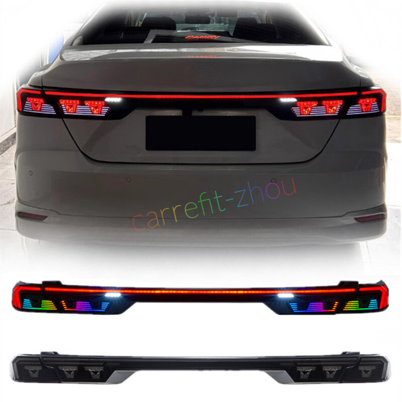 ④【新品未使用】 LED　テールライト CAMRY（272726257118） RGB TAILLIGHT FOR TOYOTA CAMRY 2025 2026 LED SMOKED REAR TAIL