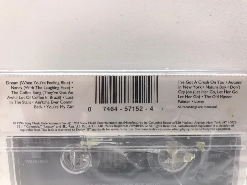 The Essence of Frank Sinatra Columbia Sony 57152 CASSETTE TAPE 1994 - Image 4 of 4