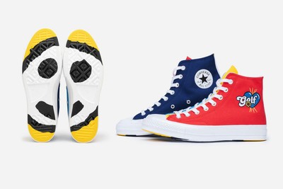 converse x golf le fleur yellow