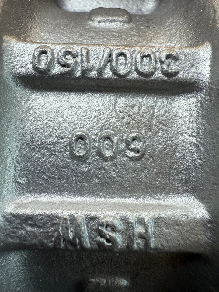 "Válvula de retención de doble disco de acero inoxidable con brida de oblea de 2,5"" Ssi 0250-600 Wtttm-T" Foto 4 de 4