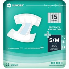 Inkontinenz Windeln Erwachsenen Saugfähig Unisex XS 15 Stück