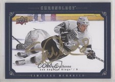 2018-19 Chronology Canvas Timeless Memories Blue Steve Duchesne #CA-SD Auto 04q7