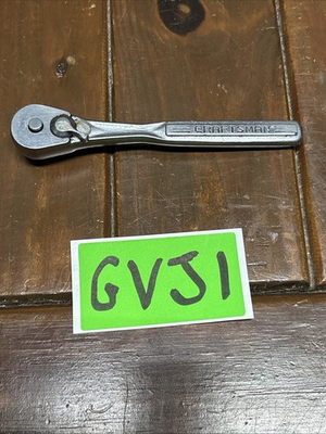 #ad CRAFTSMAN USA V 43175 Quick Release Ratchet OIL PORT 1 4quot; Drive *parts Only* $12.60