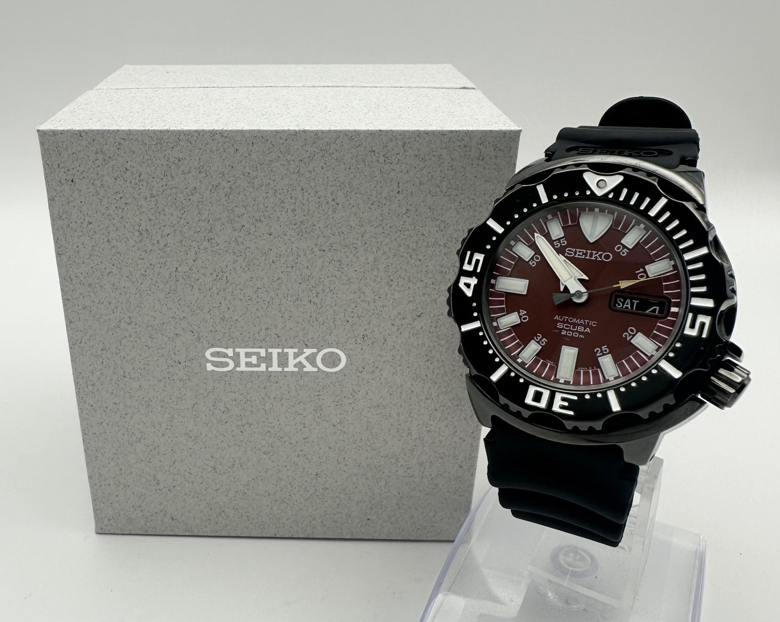 ▶️ [Exc+4 w/Box] SEIKO Night Monster 7S26-03G0 Automatic Men's Watch From JAPAN image 2
