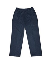 St. John Basics Santana Knit Pleated Pants Women's Size 6 Black Made In USA