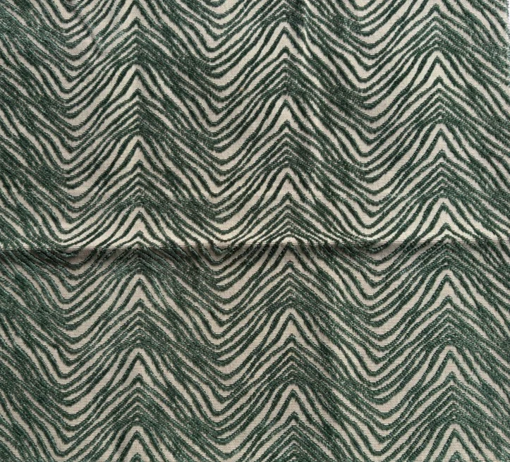 Lee Jofa Awash Velvet Forest Designer Fabric Remnant 24x24"