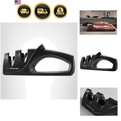 2-Stage Hand-Held Sharpener, Black