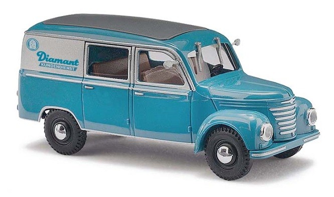 Busch 51285 - 1/87 / H0 Framo V901/2 Minibus, K-Service Diamond - New