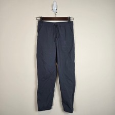 Patagonia Kids Quandary Pants Size L/12 Smolder Blue Hiking 40 UPF 66560