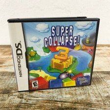Super Collapse 3 (Nintendo DS) CIB Complete w/ Manual - Tested and Working