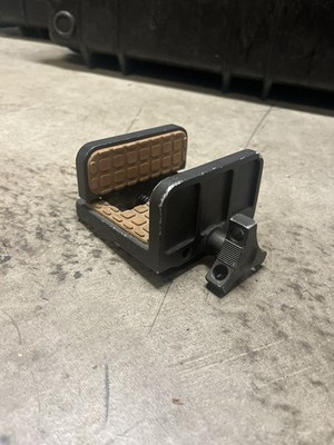 HOG Saddle MOD7, Grey W/Brown Pads, Used By Actual Marine Sniper On Deployment