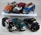 TONKA Toughest Mini HASBRO Lights & Sound EMERGENCY Vehicle  ( LOT of 6 )