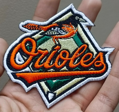 Baltimore Orioles Baseball Team Logo Iron On Patch-Sew Patch-Embroidered Patch