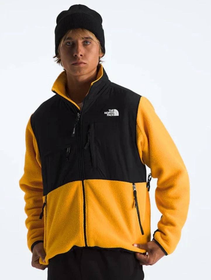 NORTH FACE MEN'S DENALI FLEECE JACKET retro 95’ Summit Gold XLG BNWT authentic - Image 2 of 4