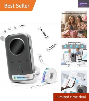 Phomemo D30 Bluetooth Etikettendrucker - Tragbarer tintenloser Thermodrucker für alle...