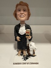 Sandra Day O'Connor 2004 Bobblehead Green Bag Supreme Court Justice NEW; NO BOX