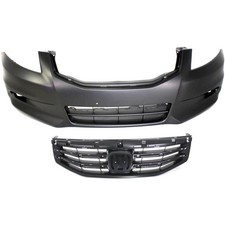 Bumper Cover Kit For 2011-2012 Honda Accord Front Sedan