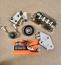 Alternator Rebuild Kit Delco 10SI 1 Wire up to 75 Amp for Ag or vintage cars